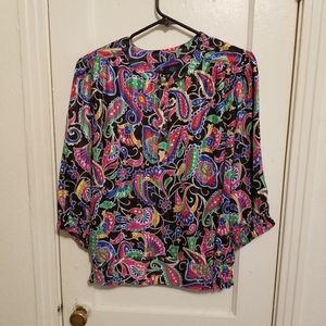 Mayeelok Vintage Multicolored Top S